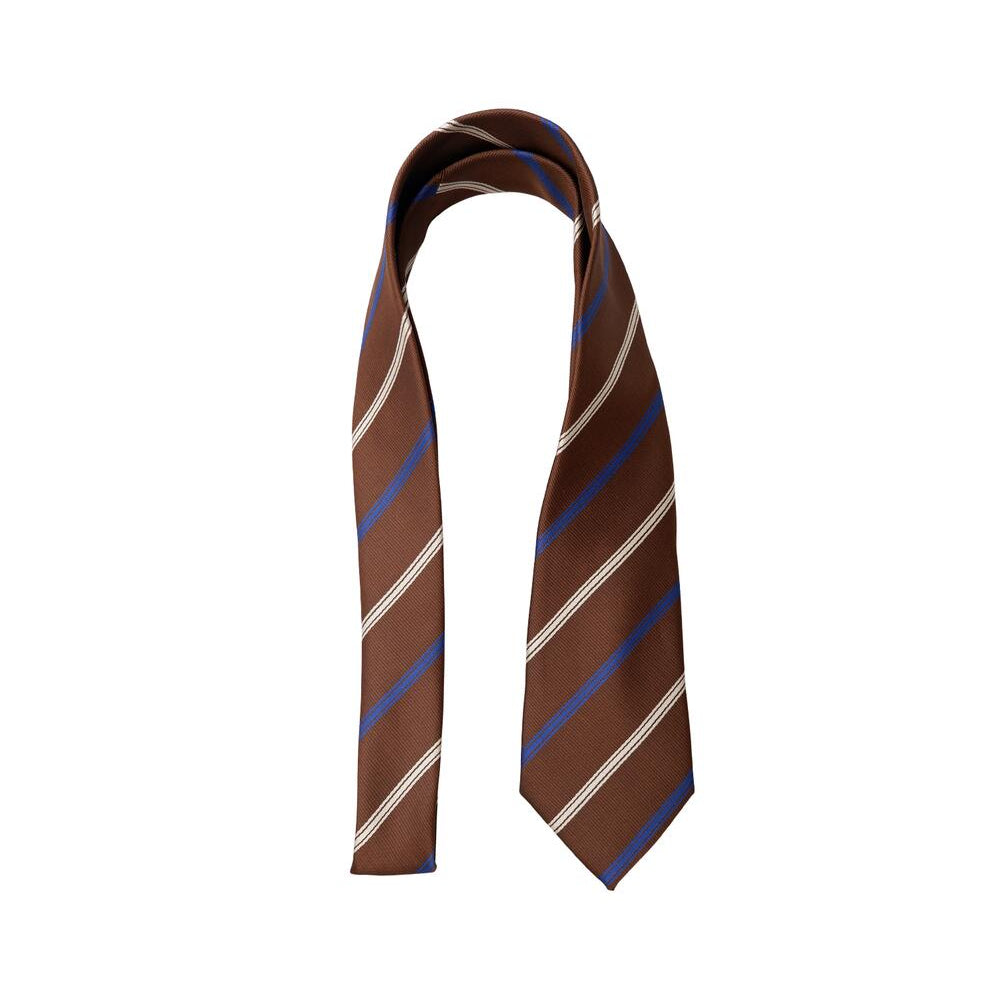 Lulu slips – Brown/blue stripe